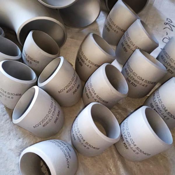 304 316 Stainless Steel Pipe Fittings Sch40 Seamless Elbow Fittings 1-24inch