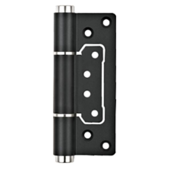 Brushed Nickel Door Lock Latch Strike Included and 180 Degrees Opening Angle Heavy Duty Design Ensuring Security for Commercial Doors