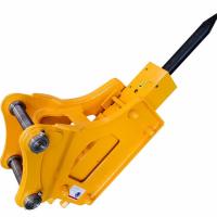 Accessoires pour excavatrice de 1,2 à 55 tonnes : brise-roche hydraulique pour béton et pierre