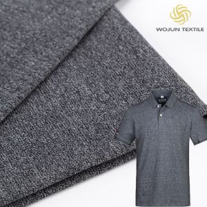 Tissu tissé solide résistant à l'usure 165g Fil teint pour chemise polo