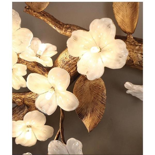 Все медные светлые роскошные цветочные люстры для гостиничного лобби