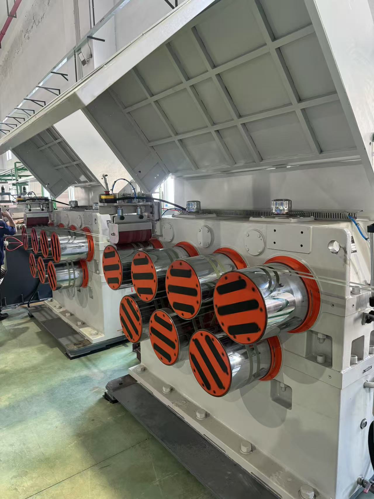 Precision Control PET Strap Production Line 220V - 480V Pet Strap Making Machine