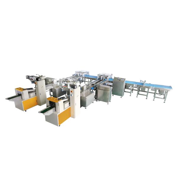 30 к машине для упаковки печенья 300pcs/Min