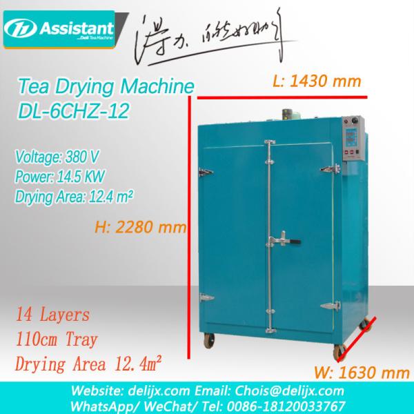 Electric Heating Tea Leaf Dehydrator for Iced Chamomile Green Black Herbal Tea DL-6CHZ-12