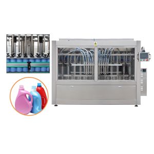 Automatic Piston Pump Liquid Concentrate Bottle Filling Machine Liquid Concentrate Filling Line for Sale