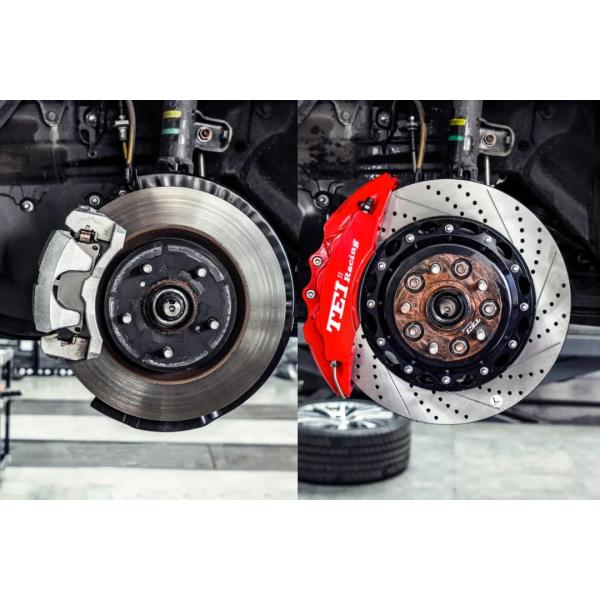 TEI Racing P60ES 6 поршневых калибров Большой тормозный комплект для Lexus ES300 18-дюймовое колесо