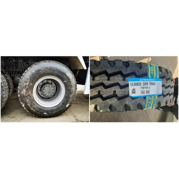 Bucket Used Howo 6x4 Tipper Truck 371HP 18.6M3 With 12.00R20 Tire