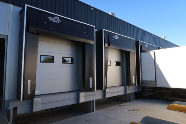 Venda direta de fábrica mecânica pvc prolongado retrátil 0,35KW Industrial PVC aço retrátil inflável abrigo do porto