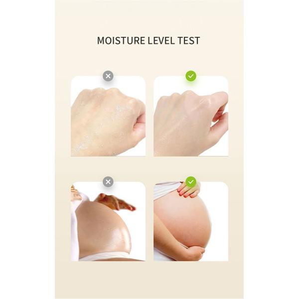 Gamme de soins de la peau pour la grossesse à base de plantes naturelles Huile pour le ventre à l'amande Hydratation profonde OBM