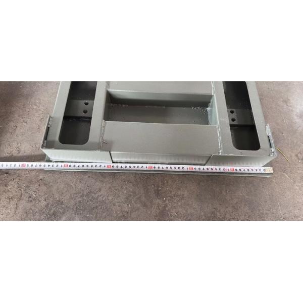 Escala de suelo de acero al carbono personalizable 1.5x1.5m 5 toneladas con soporte OEM y ODM para industrias