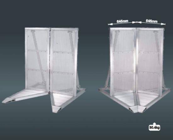 Outdoor Stage Barriers Aluminum Security For Large Scale Concert