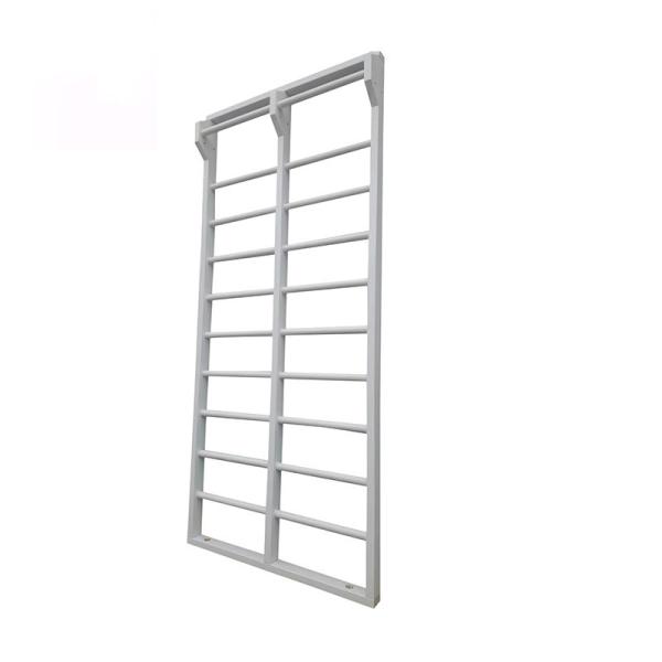 9 Steper Gymnastics Equipment Bars / Gymnastics Wall Bars 90 / 170CM Adjustable Interval