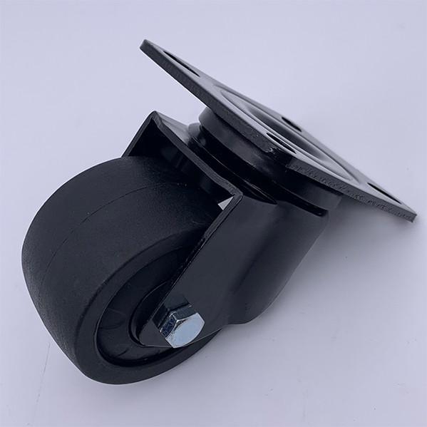 2.5 Inch Swivel Low Profile Caster Wheel Industrial Plate Caster Wheels