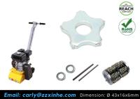 Piezas y accesorios del escarificador del piso de Husqvarna CG 200 que muelen el cortador de los mayales del TCT del haz de la estrella del tambor