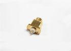 6 GHz DC Earphone MMCX RF Coaxial Connectors 50 Ohm Male / Female Adapter
