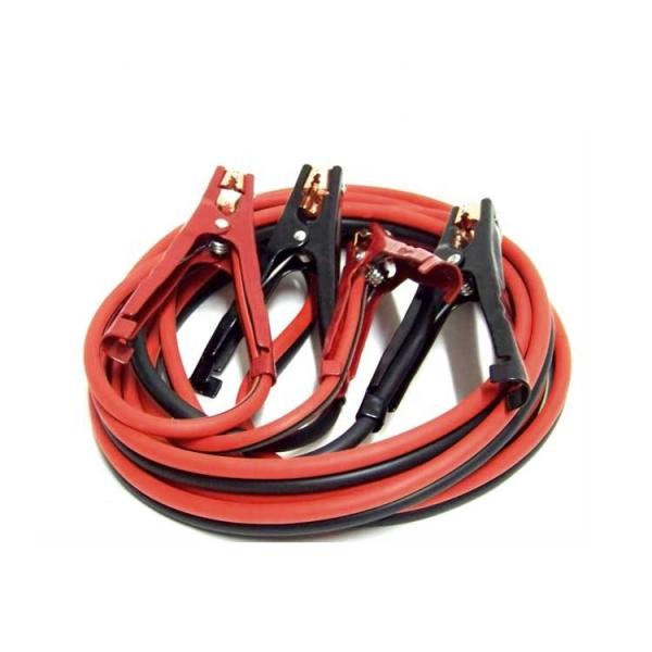 a bateria de carro Jumper Cables de 2m, auto cabo TPR do impulsionador 500A isolou