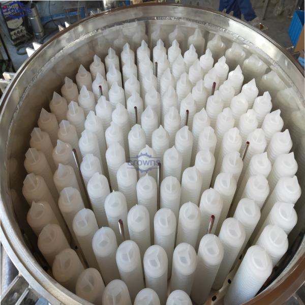 Нержавеющая сталь 40 дюймов 5 микрон pp картридж многопакетный фильтр корпуса фильтрации CBD масла CBD сепаратор масла