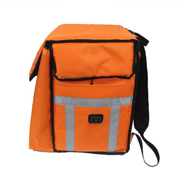 Insulated Oxford cloth Electric Heating Lunch Box For Pizza Delivery