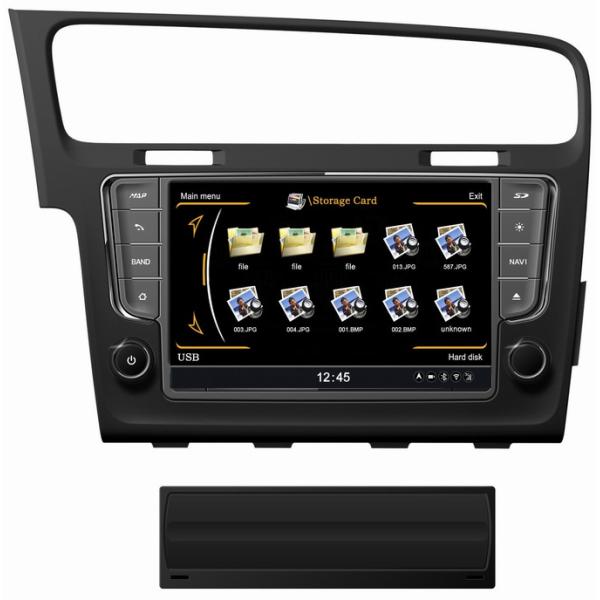 2013 hot selling Special car DVD for Volkswagen Golf 7 with 3D can bus iPod autoaradio DVD GPS radio OCB-257