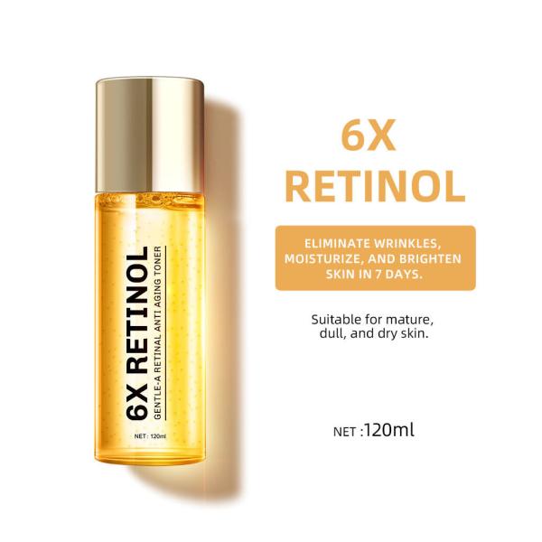 ODM 6X Rétinol Hydratant Apaisant Blanchissant Anti-rides Anti-âge Tonique Facial