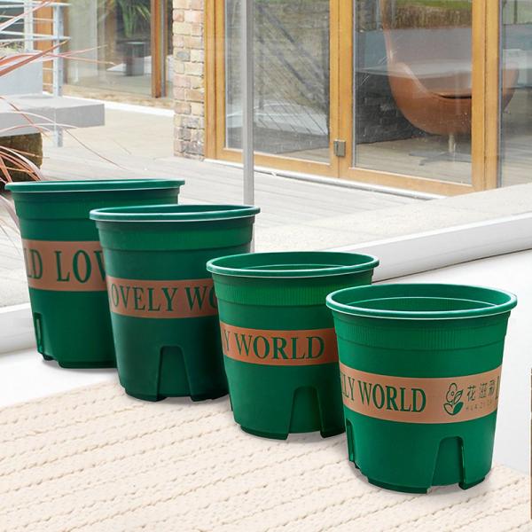 Nursery Pot Plant Grow Sturdy Flower pots in Bulk Price Gallon Durable Nursery Pot Garden Flower Pots Nursery Plant Container Kit With Matching Pallets