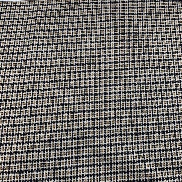 New Design Fancy 70%Poly 25%Rayon 5%Span TR Check Knit Jacquard Fabric for Suits and Apparel and Clothes