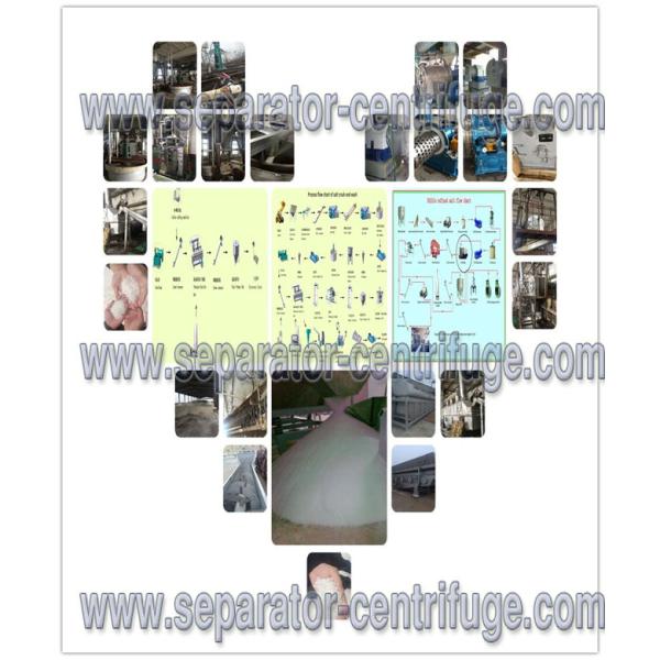 Центробежка соли толкателя 2 этапов, оборудование непрерывного соли Dewatering/cenetrifuge хлорида натрия