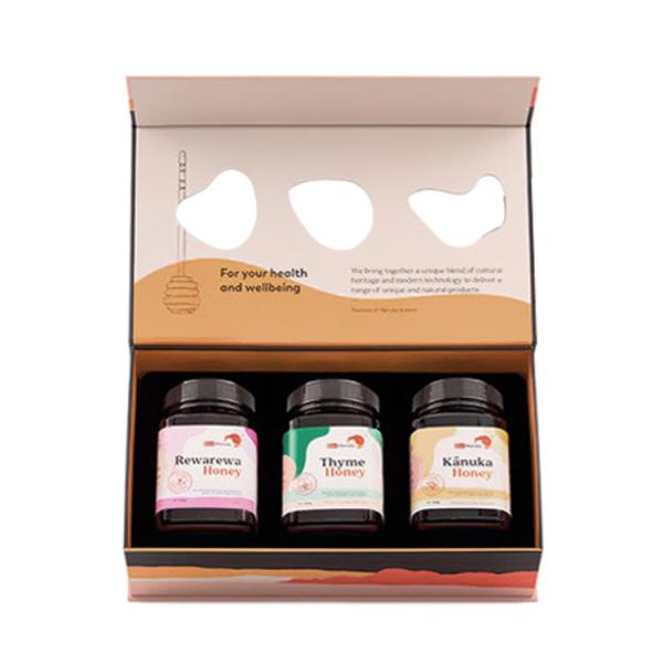 CMYK Custom Luxury Liquid Honey Bottle Packaging Book Shape Box с картонным подключением