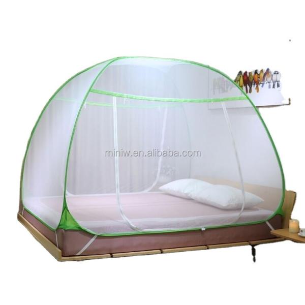 Pop-up Mosquito Net Tent for Beds Anti Mosquito Bites Folding Design with Net Bottom for Adults Trip