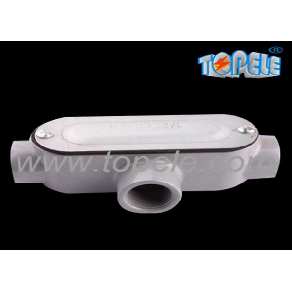 Корпус проводки с резьбой из алюминия с литой крышкой / крышками и уплотнениями -1/2