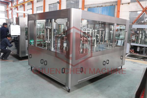 Low Noise Complete A To Z Plastic Bottle Filling Machine Aqua Water Juice Production