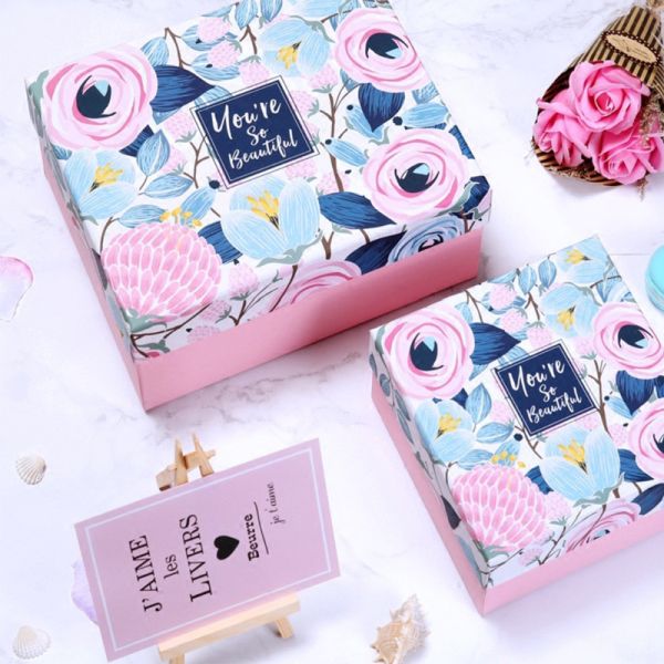 Oem Biodegradable Necklace Box Packaging Jewelry Gift Boxes Printed