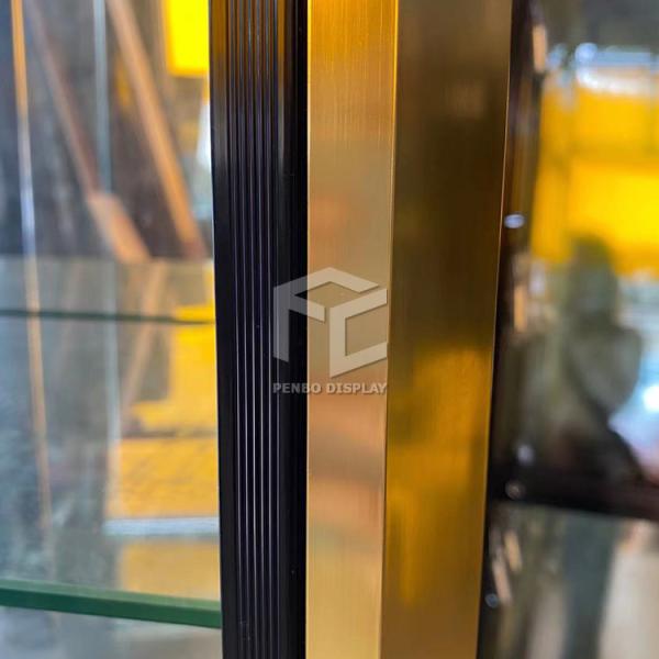 Алюминиевый OEM шкафа шоу витрины 1000*400mm рамки стеклянный