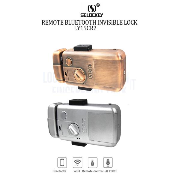 Почищенное щеткой дистанционное управление TTLock Bluetooth замков оправы металла