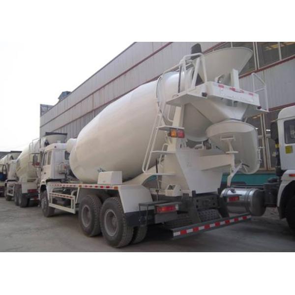 Camión de mezcla del hormigón preparado del cemento grande del remolque 290HP 6X4, SGS