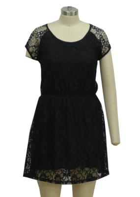 Trendy Women'S Casual Dresses Shining Rhinestone On Shoulder Ladies Work Dresses