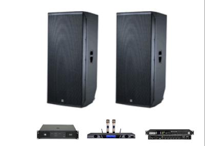 OEM 1000W Karaoke Amplifier Speaker System With Microphone Set