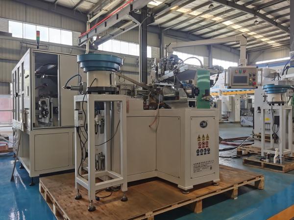Pneumatic Resistance Projection Welding Machine Stainless Steel For Piston Rod