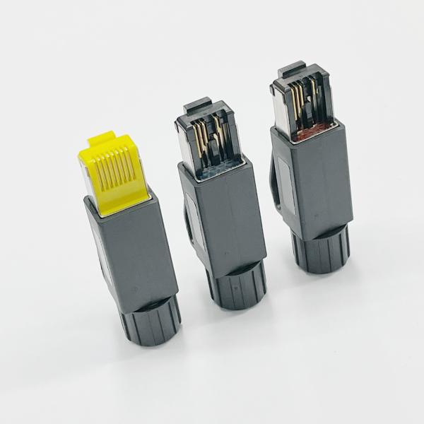 RJ45 Profinet Fast Connector 4pin 8pin Cat Профинет кабель M12 D код CAT5E