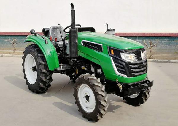 Agriculture Four Wheel Tractor 150 Hp Diesel Engine With Front Loader / Backhoe