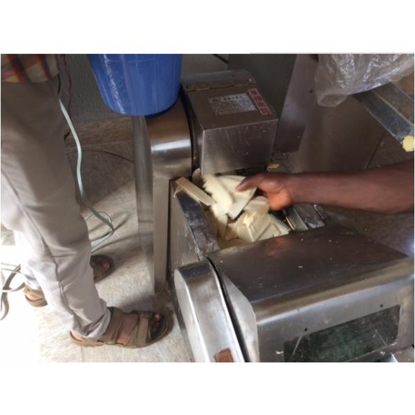 stainless steel plantain yam potato chips cutting machine YQC600 model
