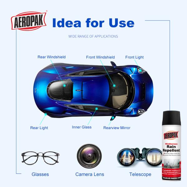 500ml Aerosol Car Water Repellent Spray for Windshield Protection
