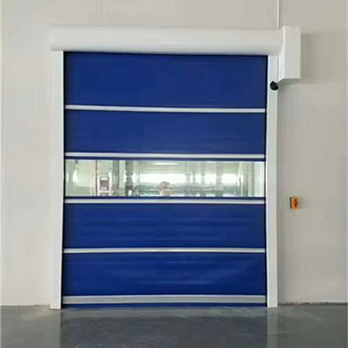 Waterproof Premium PVC Industrial High Speed Roll Up Door For High-Speed Operation Environments