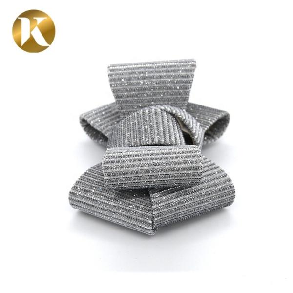 Europe / America Style Decorative Shoe Clips Special Cloth Material