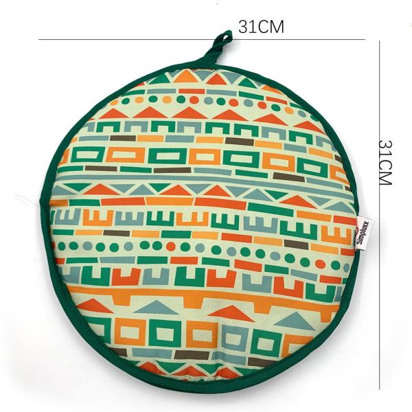 Microwavable 12 Inch Tortilla Heater Insulated Cloth Pouch Tortilla Warmer for Tortillas Naan Pizza Rolls