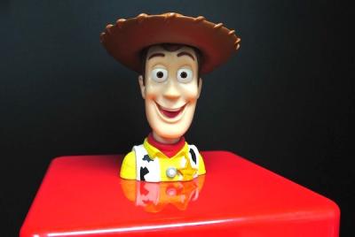 Cowboy Character Plastic Candy Containers For Children OEM / ODM Available