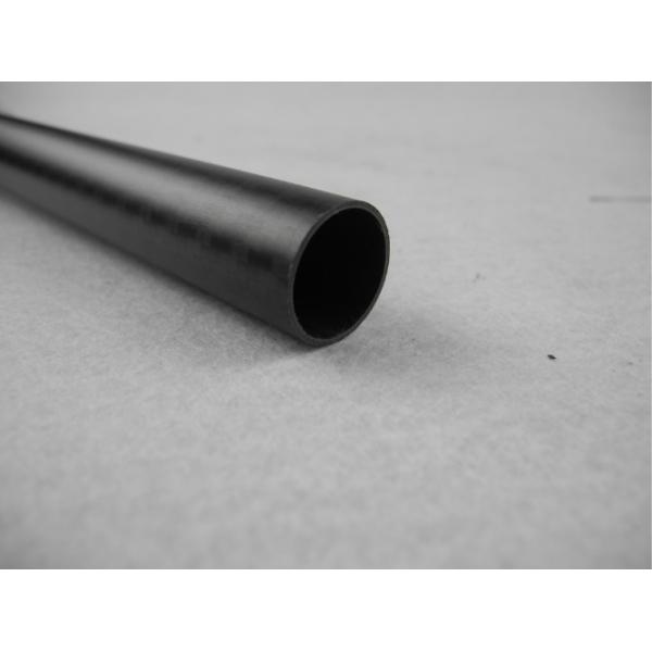 Tubo envuelto rollo 3K de la fibra de carbono