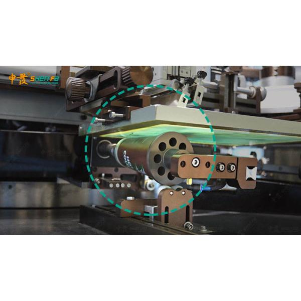 Coffee Cone Cups Silk Screen Printing Machines With UV Curing Flame Treatment