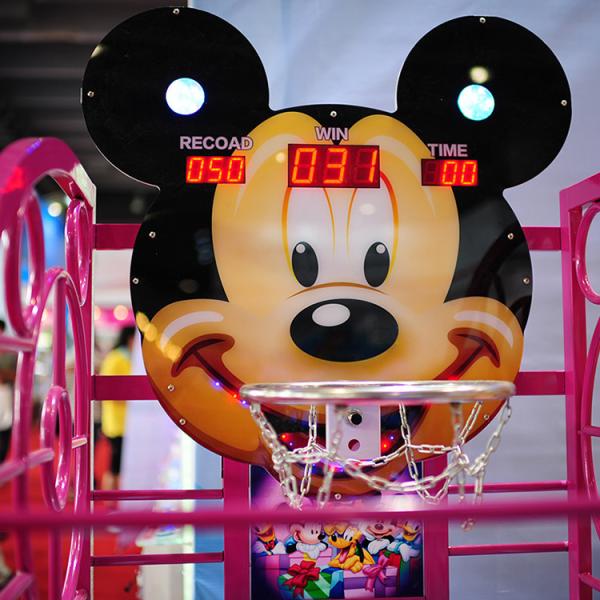 Фирма и Дурабле шкафа металла игрового автомата стрельбы баскетбола Микей аркады