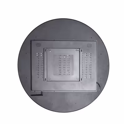 23.6 Inch Circular LCD Display 1280x1280 Commercial Advertising Display 500 Cd/M2